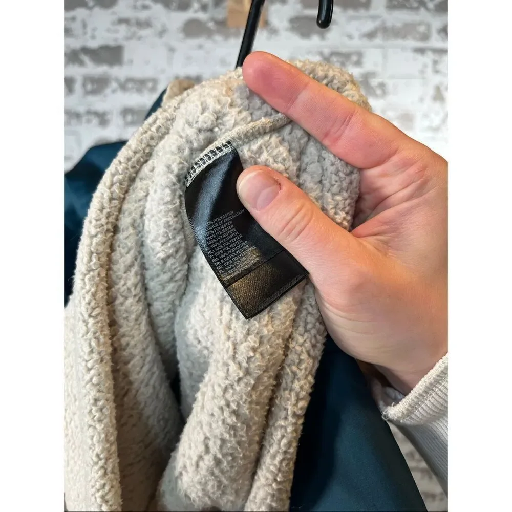 The North Face | men teddy bear sherpa pullover 1/4 zip